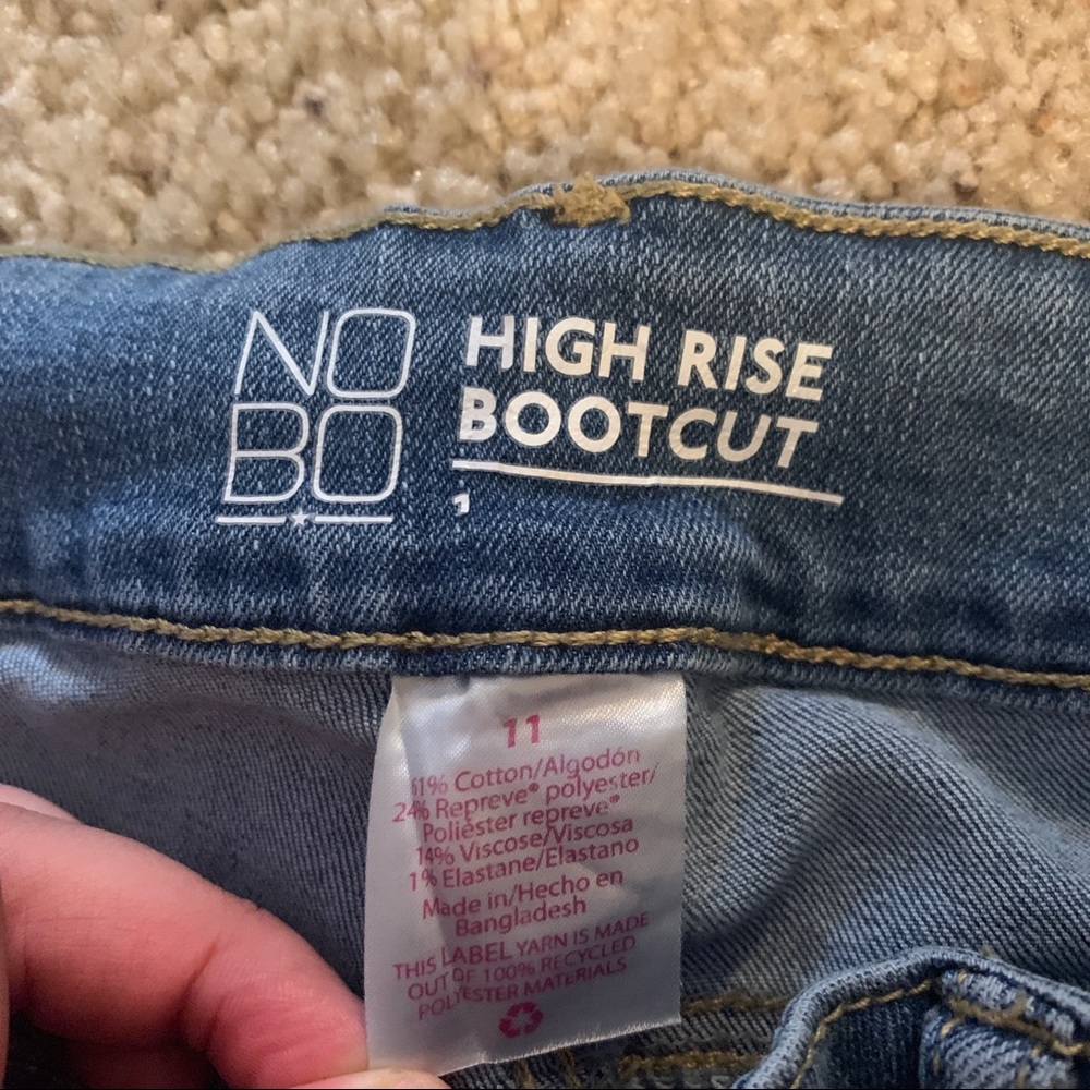 NOBO High Rise Bootcut Jeans - Picture 4 of 4